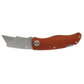 Utility Knife, Wood Handle - 4-1/2"